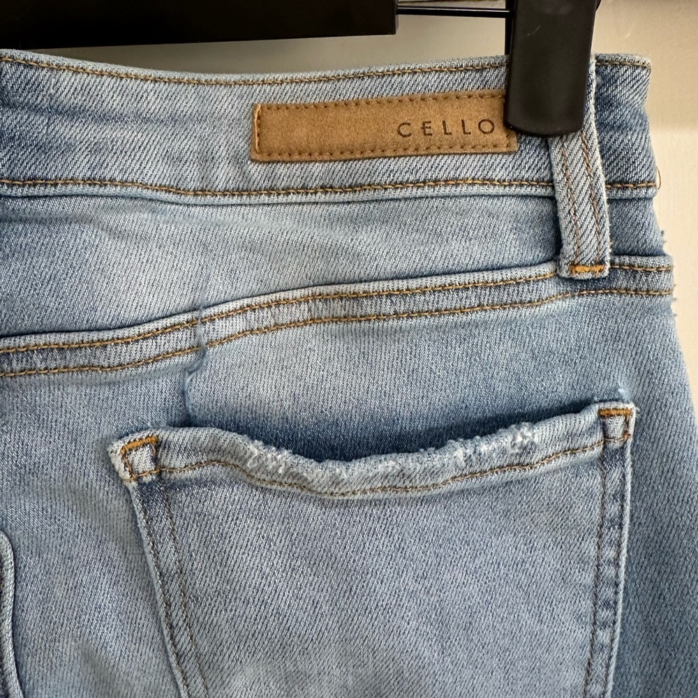 Cello Sky Blue Flare Jeans - Picture 4 of 6